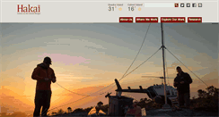 Desktop Screenshot of hakai.org